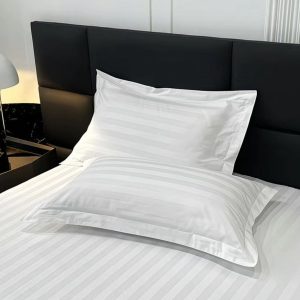 Комплект постельного белья 2 спальный ЕВРА "Страйп Сатин"