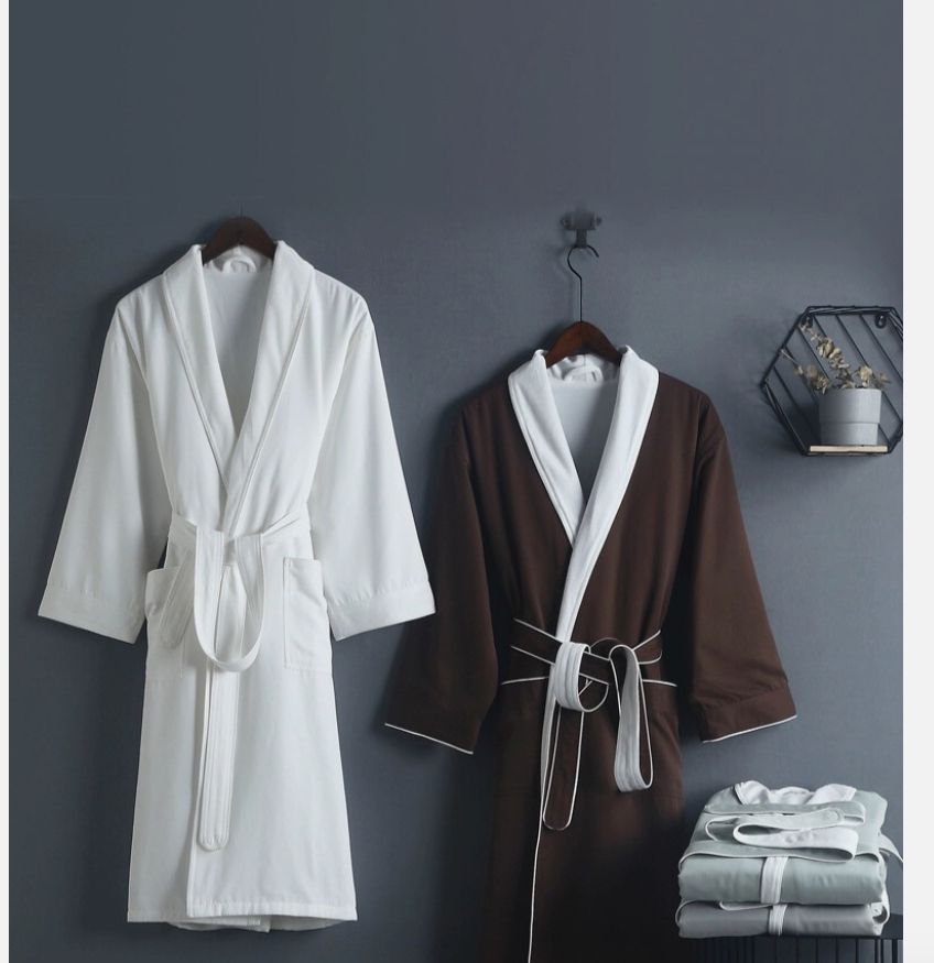 Халат из хлопка с наполнителем Коралловый флис, производство Китай