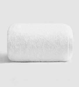 Белое полотенце для рук 16S 50×90 ,  короткий ворс, 100% хлопок, люкс, производство Китай